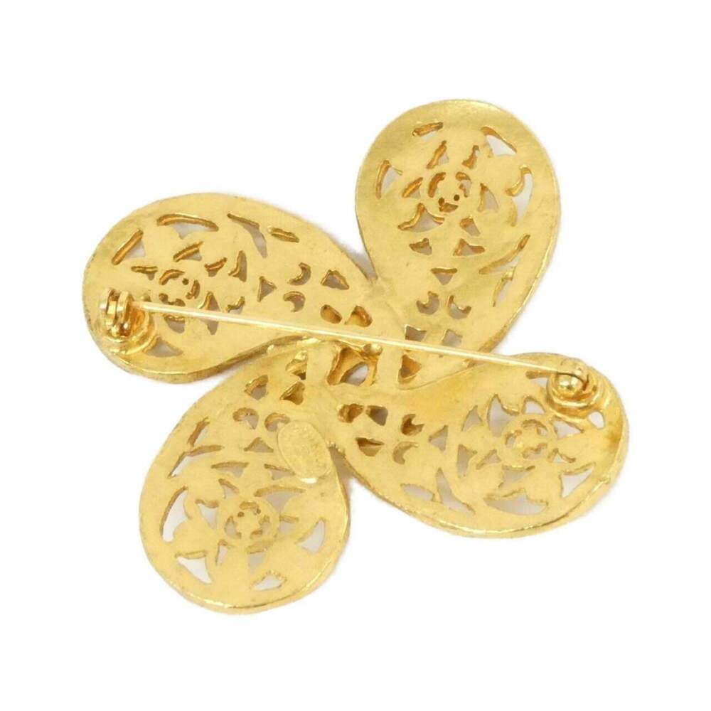 CHANEL Authentic Gold Brooch - Picture 2 of 3